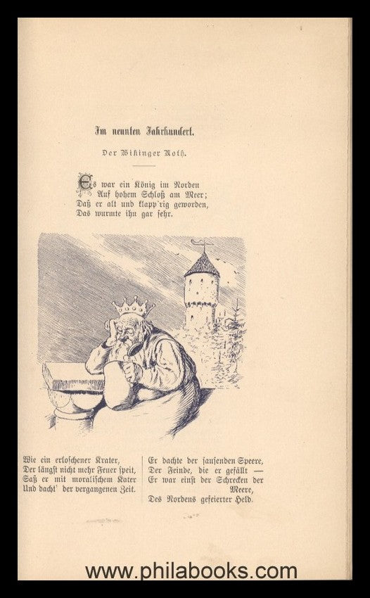 Schäffer, H., 'Anno Dazumal', Postal Poems, illustrated ...