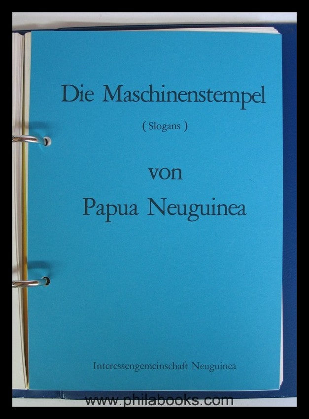 Handbuch Neuguinea, Loseblatt im Orig.-Ringbinder, 1988-92, bis da ...