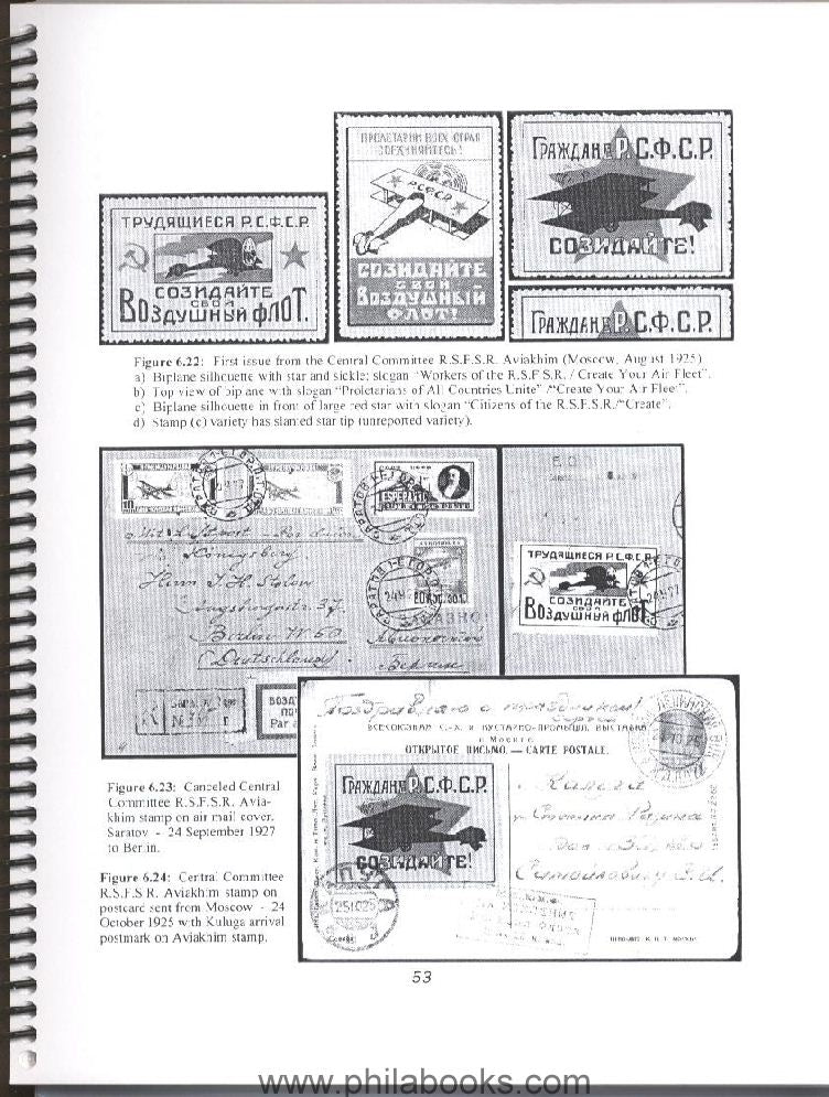 Ackerman, GA, Soviet Air Fleet/ Osoaviakhim, Stamps/ Labels, 200 ...