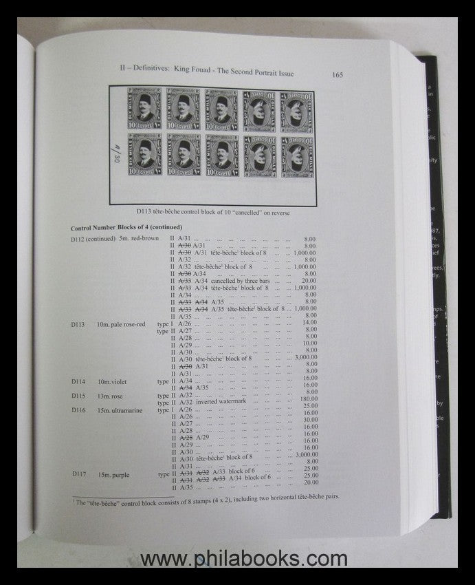 Chalhoub, JH, The Nile Post, Handbook and Catalog of Egyptian ...
