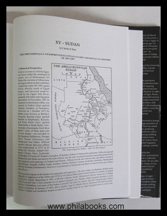 Chalhoub, JH, The Nile Post, Handbook and Catalog of Egyptian ...