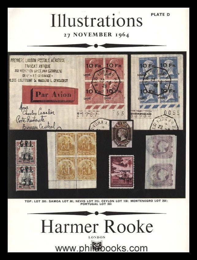 Harmers, auction, 1964-11