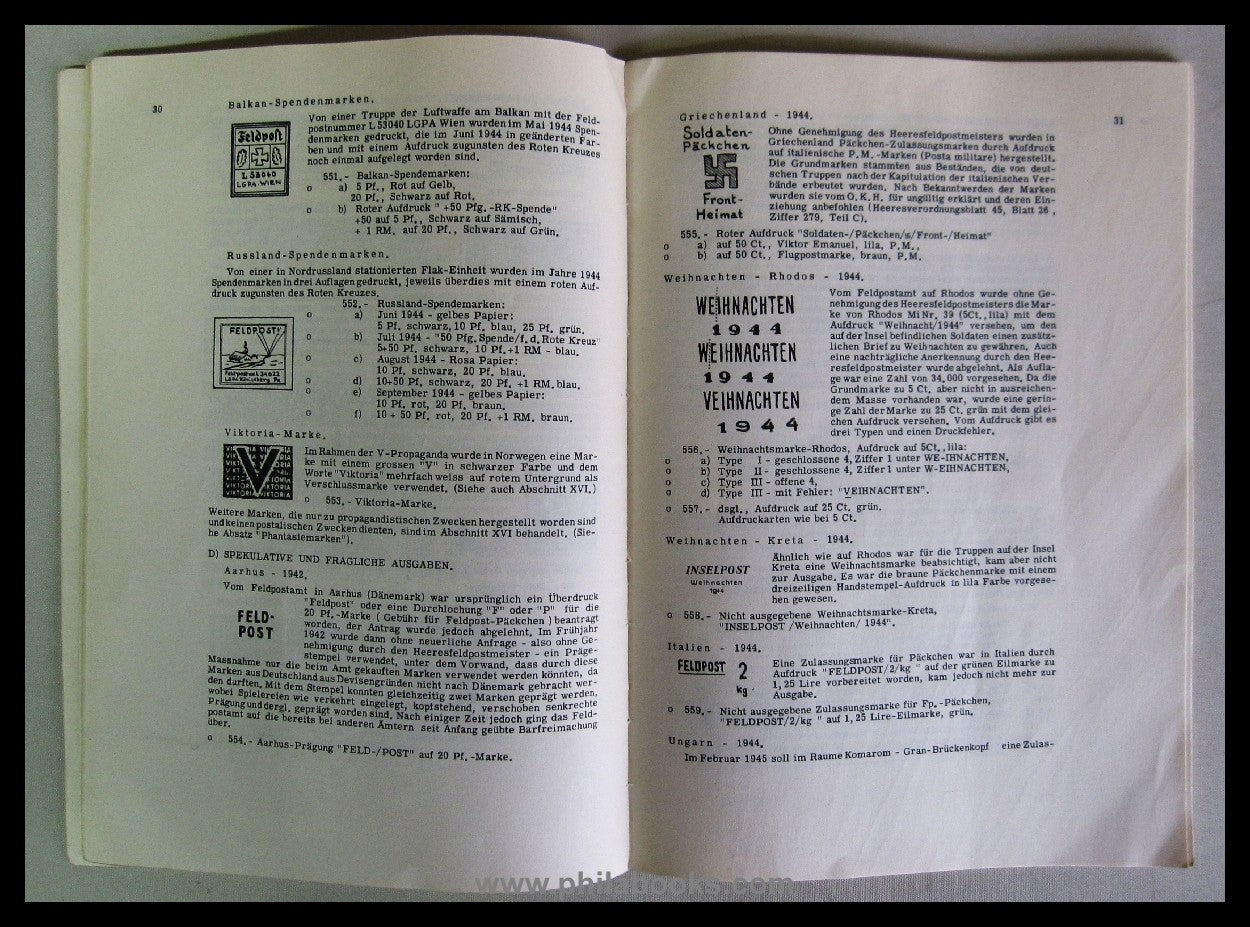 Clement, A., Small Handbook of the German Field Post 13th Century - 191 ...
