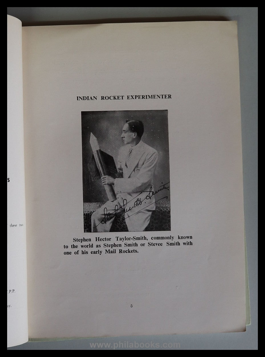 Cooper, J., A Specialized Priced Catalog of Indian Rocket Mails, ...