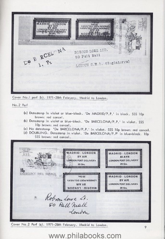 Shelley, R. G., The 1971 British Postal Strike, The Madrid to Lond ...