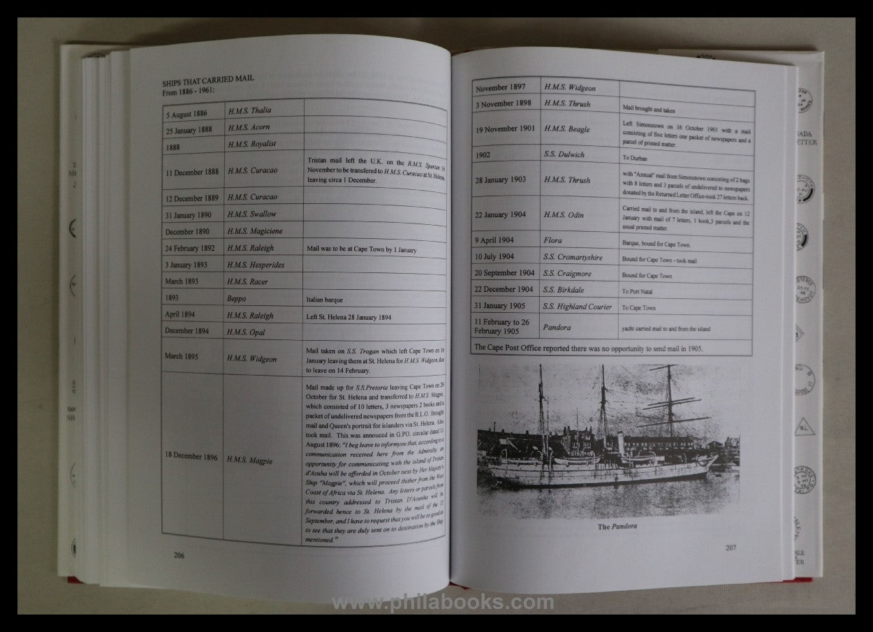 Proud, EB, The Postal History of Ascension, St. Helena &amp; Tristan ...