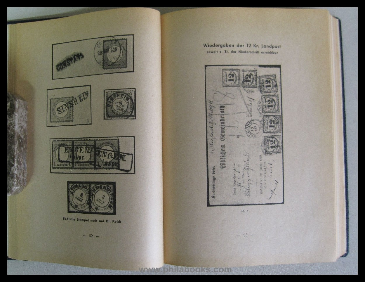 Müller-Mark, Altdeutschland unter der Lupe, 4..Auflage, Baden bis  ...