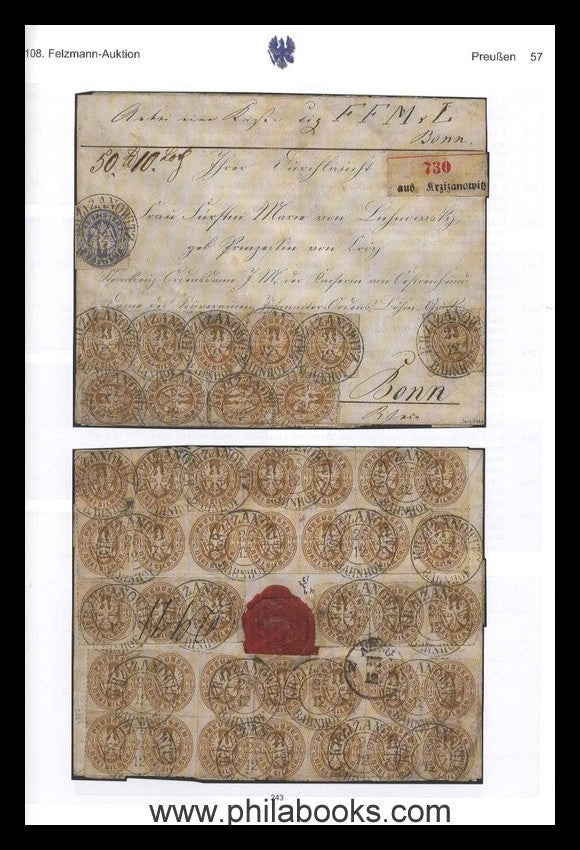 Felzmann, Auktion 108, 2004-10 'Spahrkäs'