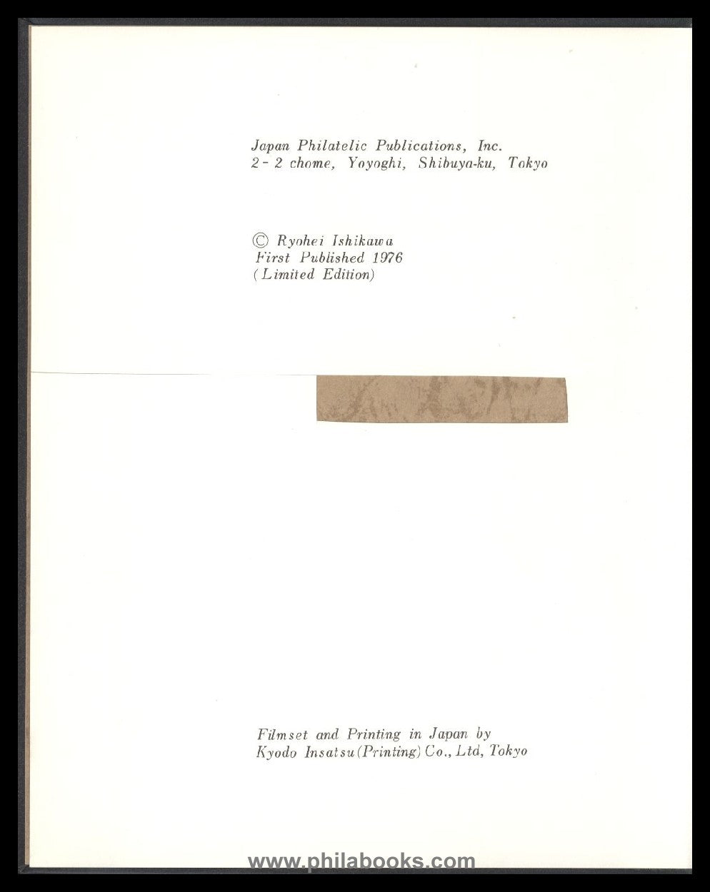 Ishikawa's Collection, The Forerunner Foreign Post Offices in Japa ...