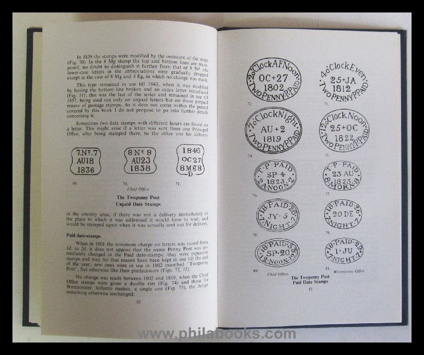 Brumell, G., The Local Posts of London 1680-1840. With a description...