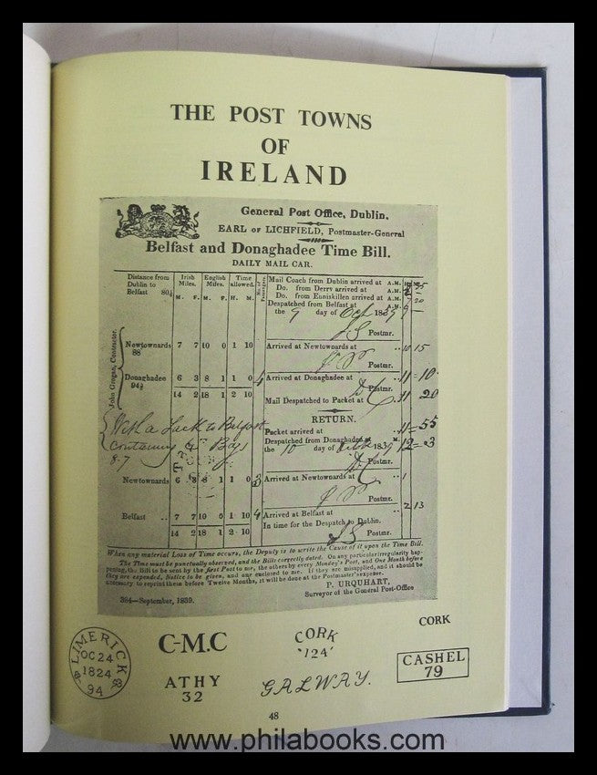 Robertson (Alan W.), Great Britain Postal Roads, Post Towns and Po ...