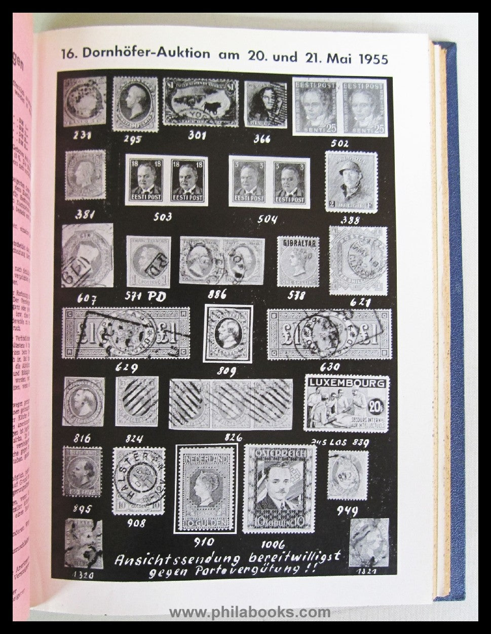 Dornhöfer, Auction 015, 1955