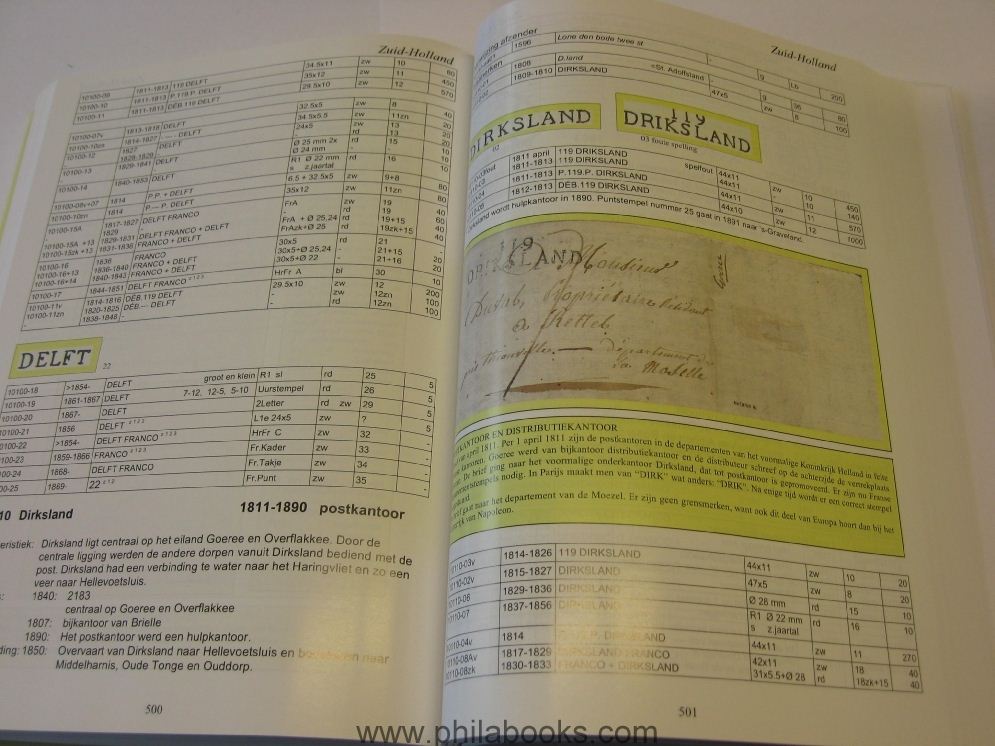 Postmerken & Postinrichtungen in Nederland tot 1871, Deel 1, 2006, ...