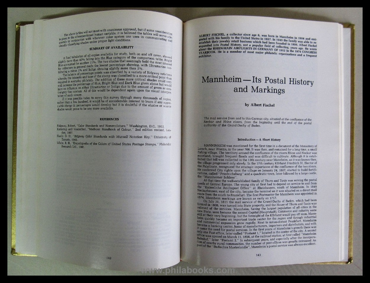 American Philatelic Congress Handbook (50th), 21.-23.09.1984, 265  ...