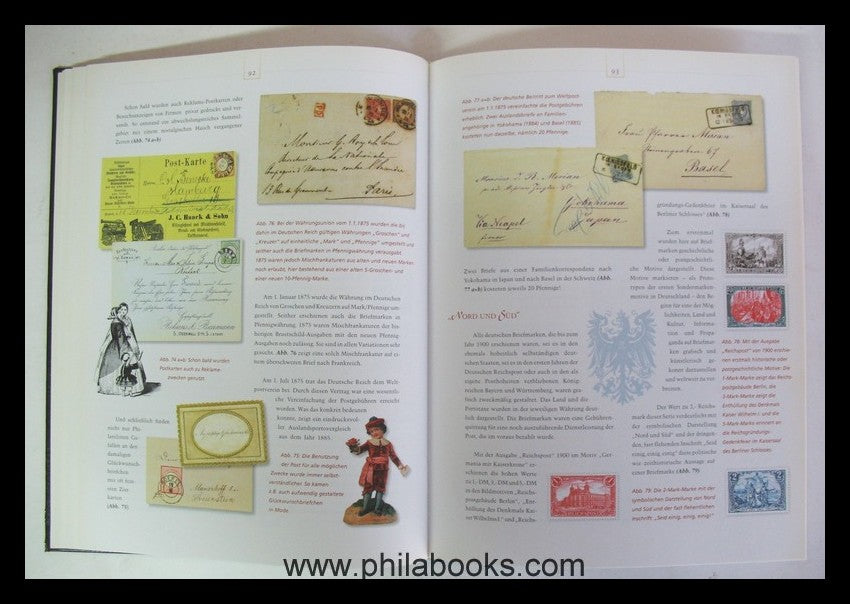 Deutsche Post (Hrsg.) : 150 Jahre Deutsche Briefmarke, Jubiläums-  ...