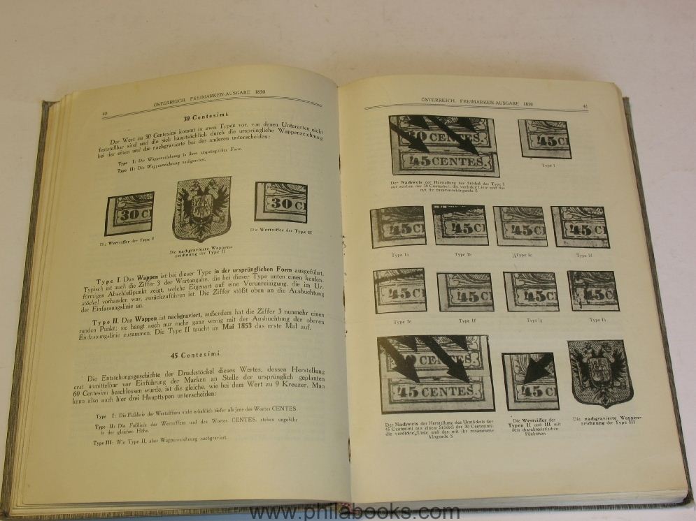 Müller, Edwin, Die Postmarken von Österreich, Handbuch Österreich  ...