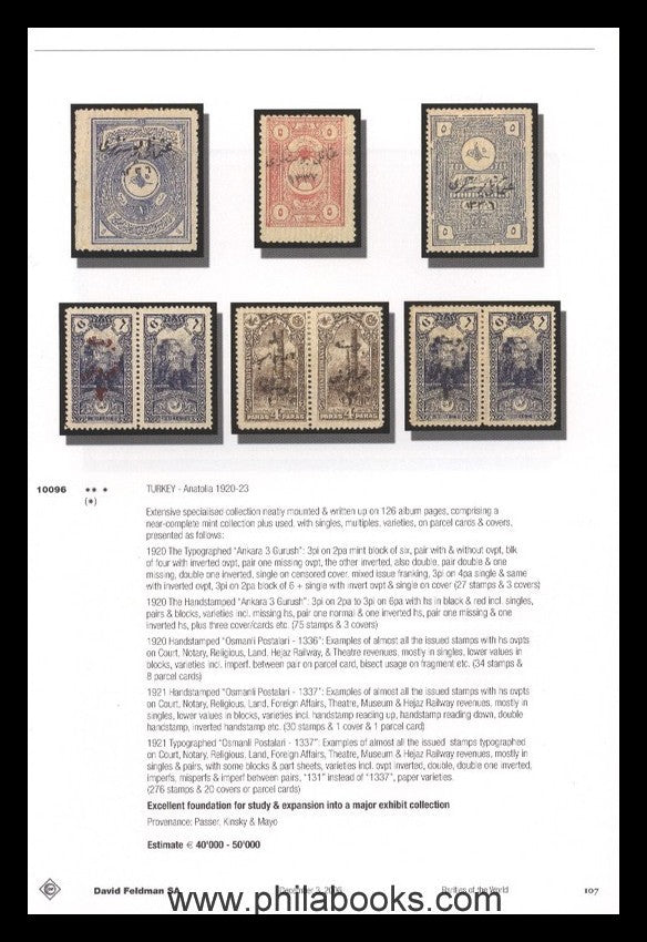 Feldman, auction, 2006-12 'Saint Louis', Mauritius, Panama