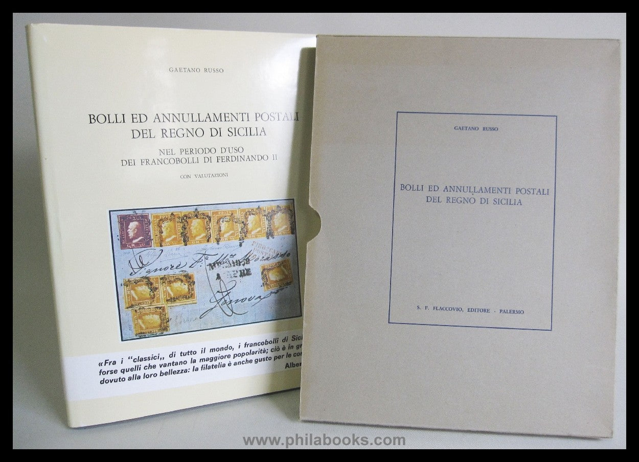 Russo, Gaetano: Bolli ed Annullamenti Postali del Regno di Sicilia ...