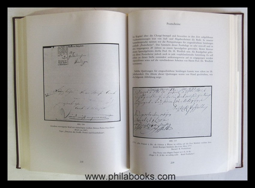 Graf, E., Handbuch der badischen Vorphilatelie 1700-1851, 1971, Po ...