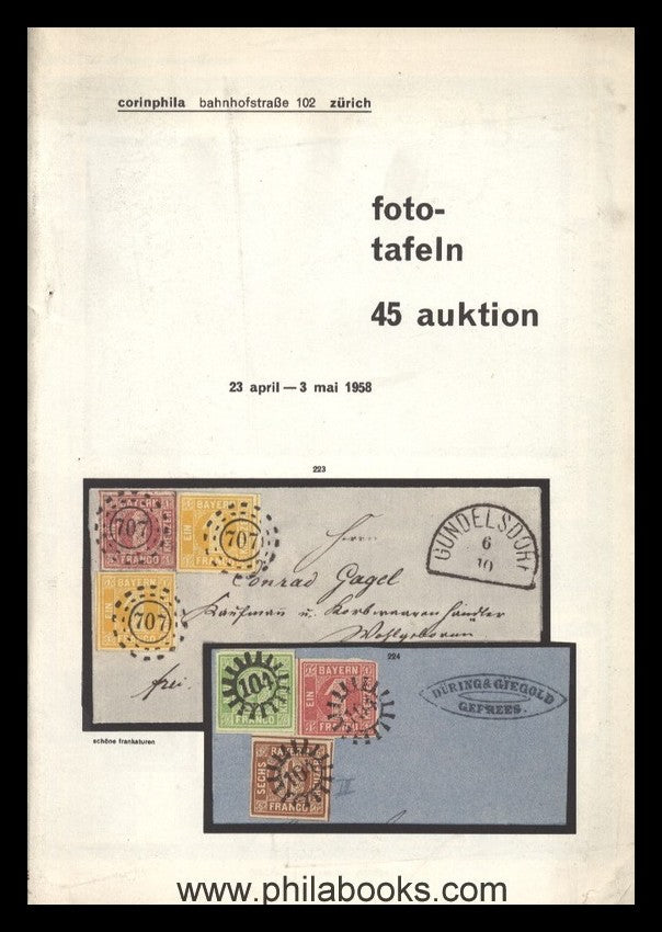 Corinphila, auction 045, 1958-04 'Iyra'