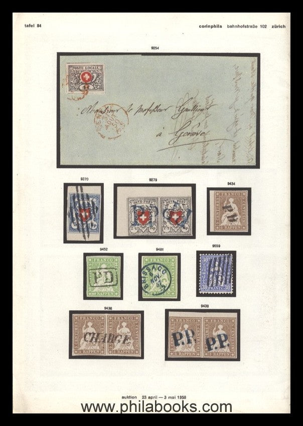 Corinphila, Auktion 045, 1958-04 'Iyra'