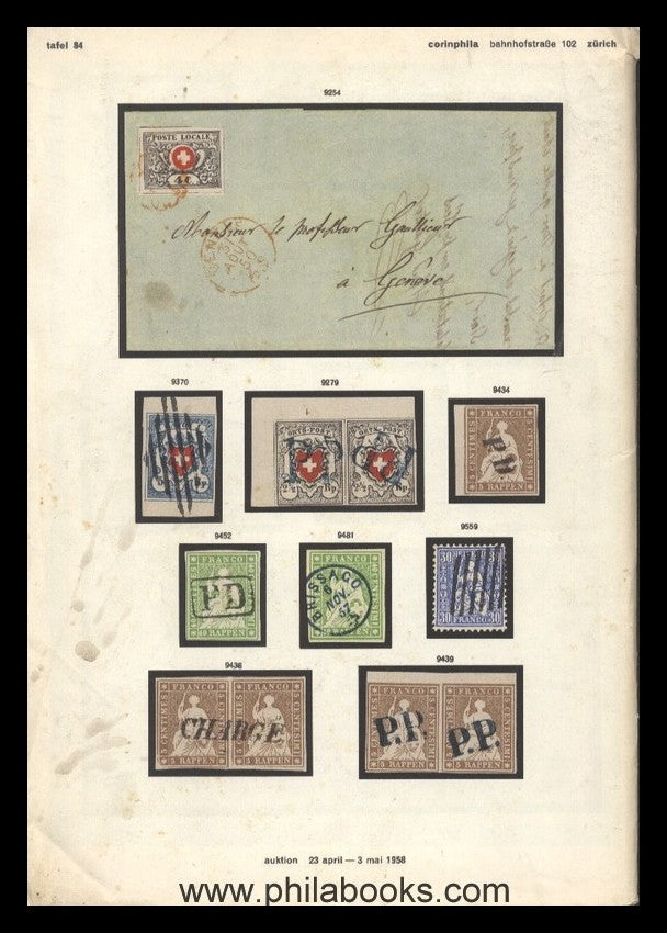 Corinphila, Auktion ex 045, 1958-04