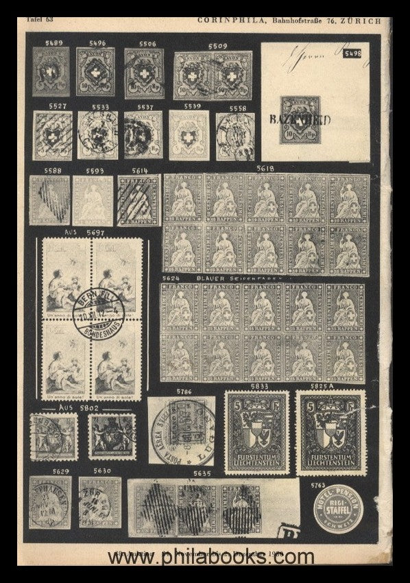 Corinphila, Auktion ex 038, 1950-11
