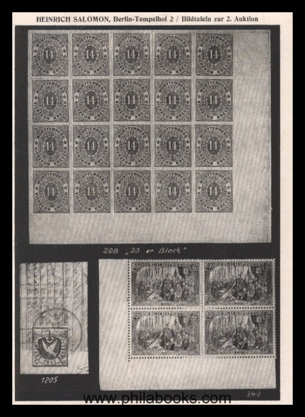 Salomon, Auction 002, 1947-07