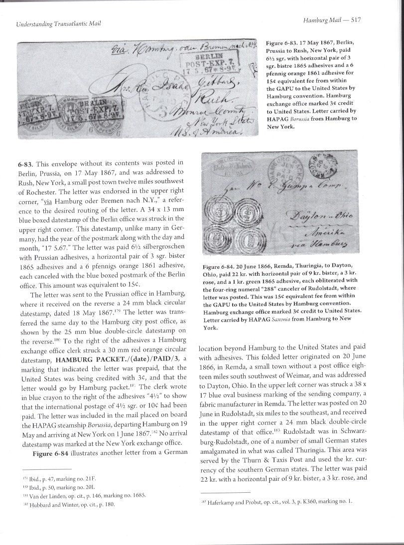 Winter, R., Understanding Transatlantic Mail, Volume II, 2009