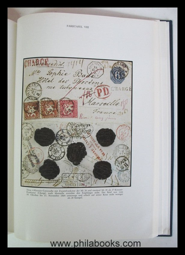 Brühl/Thoma, Handbuch der Württemberg-Philatelie, Kreuzerzeit (185 ...