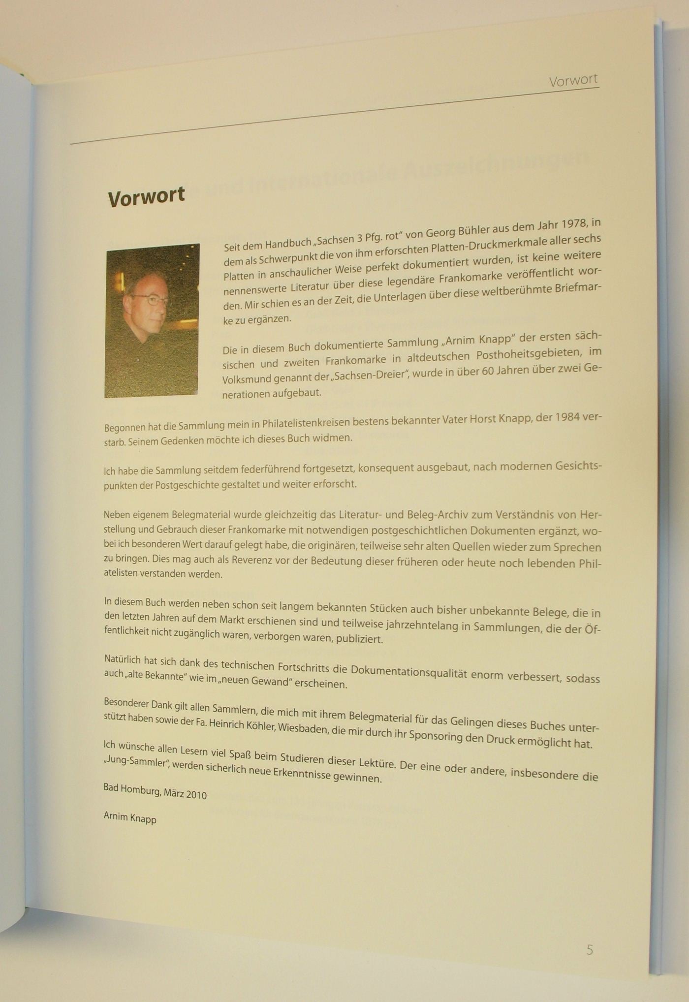 Knapp, A., Der 'Sachsen-Dreier' der Königlich Sächsischen Postverw ...