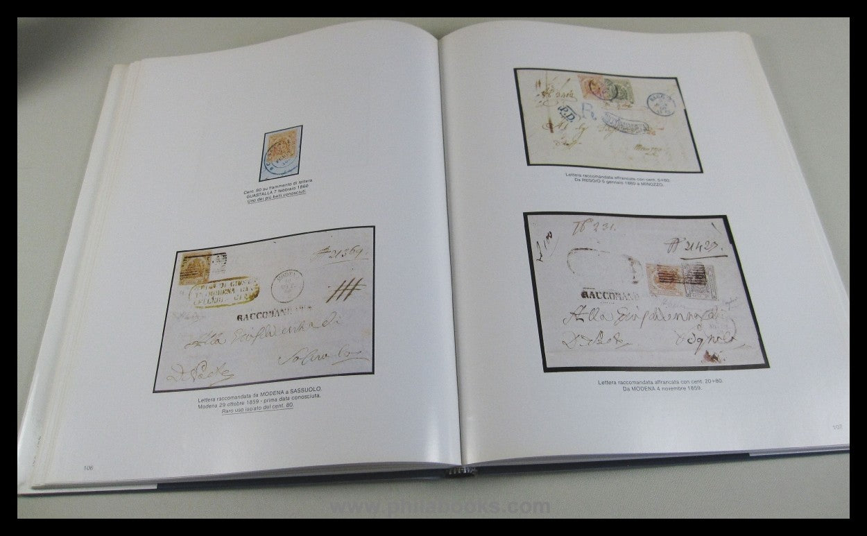 Vaccari, P., Modena, francobolli e Annullamenti 1852-1863, 1985, G ...