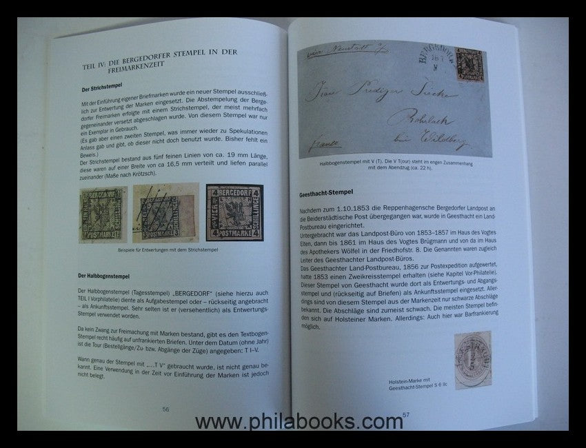 Hornhues, K.-H., Bergedorf. Katalog von der Vorphilatelie bis zum  ...