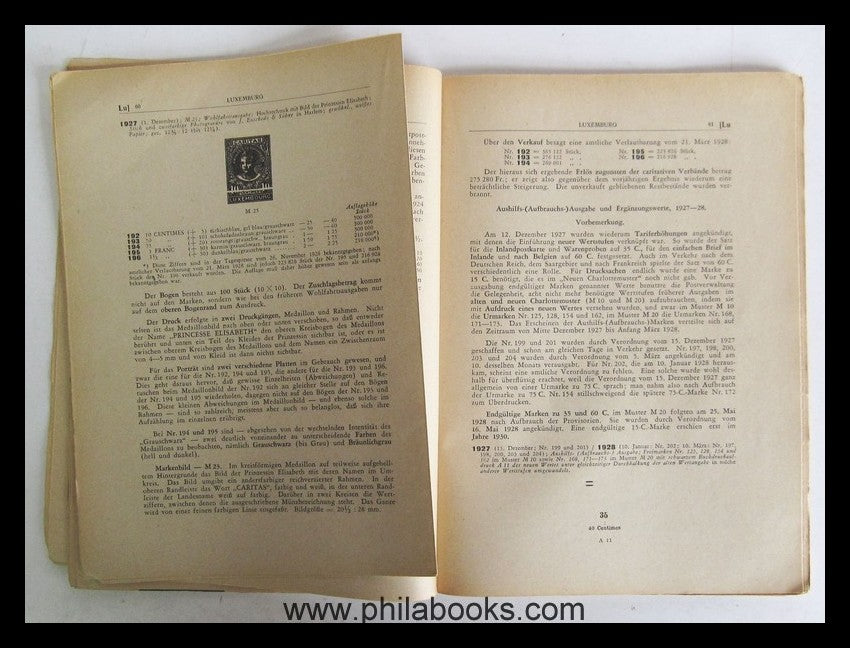 Rudolphi, H. von, Handbuch der Briefmarkenkunde, Lieferung 16/17,  ...