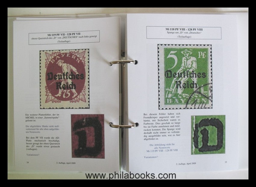 Bechtold, Günter: List of plate errors German Inflation 191 ...