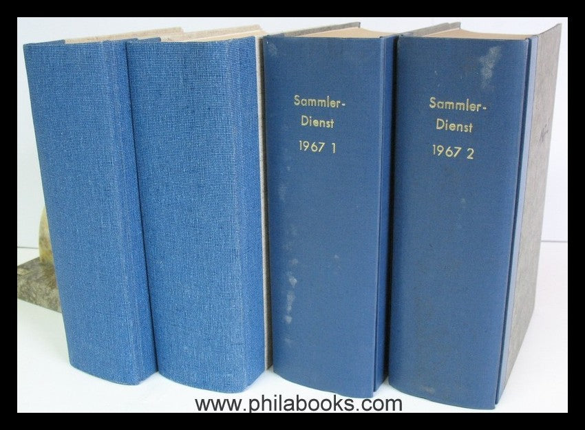 Der Sammlerdienst, Coburg, hier die Jg. 1956-1960 jeweils in 2 Bän ...