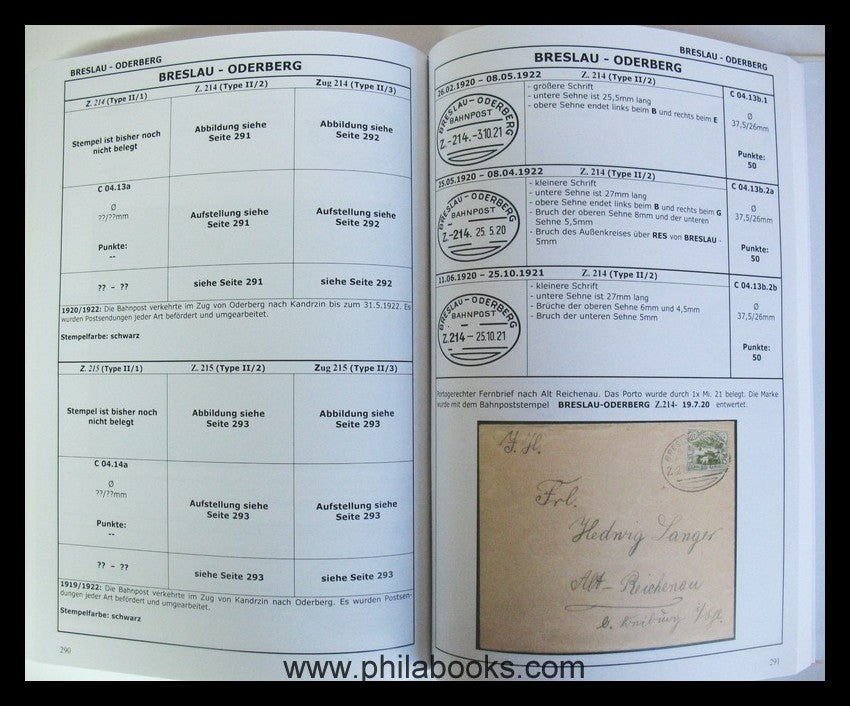 Gruber, G., Railway post in the Upper Silesia voting area 1920-22, 2 ...