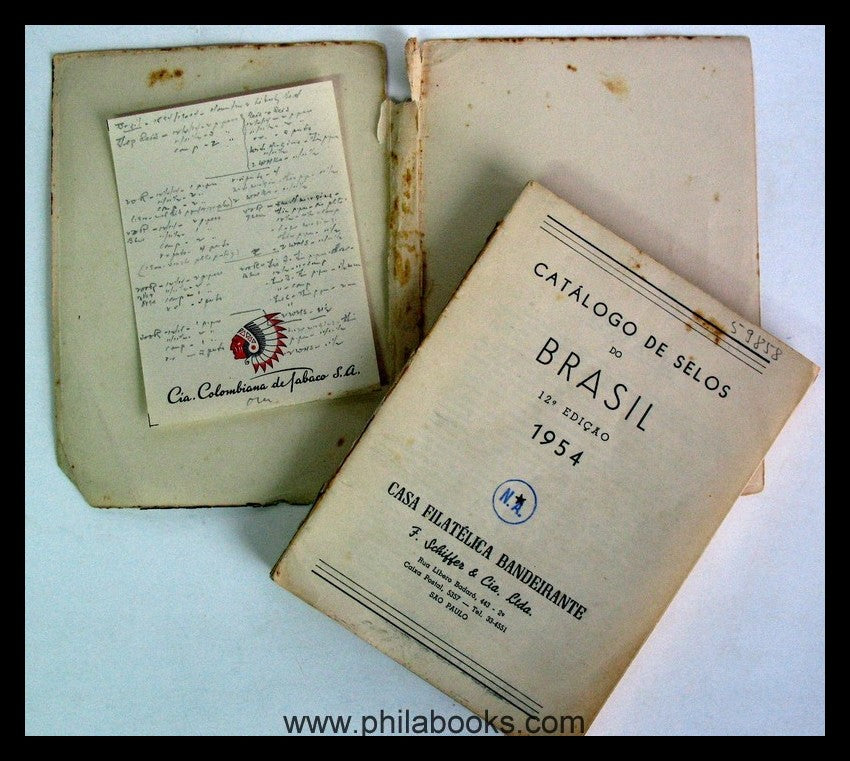 Schiffer &amp; Cia., Sao Paulo, Catalogo de Selos do Brasil 1954, 200 ...