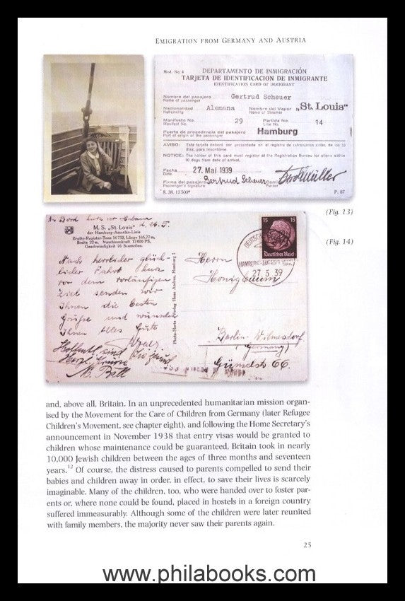 Brinson/ Kaczynski, Fleeing from the Fuehrer, A postal history of  ...