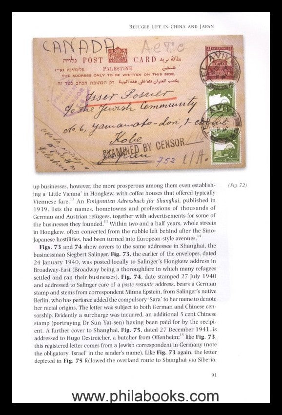 Brinson/ Kaczynski, Fleeing from the Fuehrer, A postal history of  ...