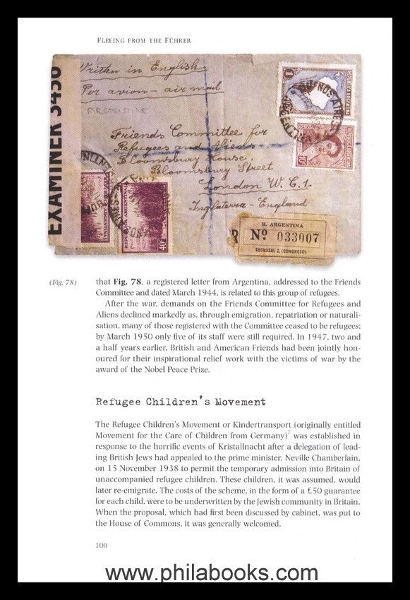 Brinson/ Kaczynski, Fleeing from the Fuehrer, A postal history of  ...