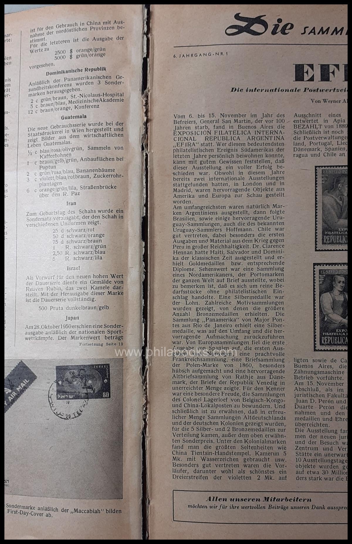 Die Sammlerlupe, Zeitschrift für Postwertzeichenkunde und Postgesc ...