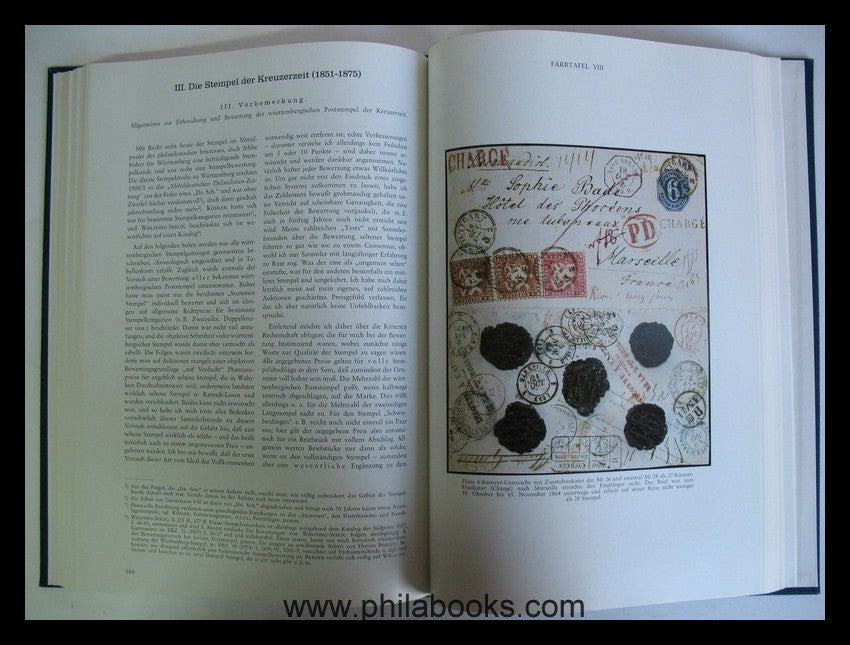 Brühl/Thoma, Handbook of Württemberg Philately, Cruiser Period (185...