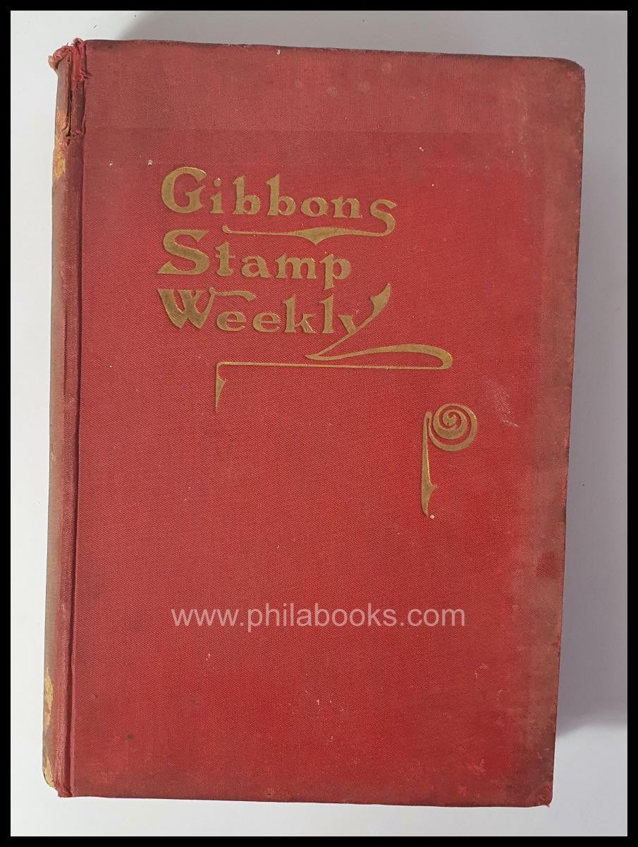 Gibbons Stamp Weekly, Volume II, 1905 kpl. im roten Originaleinban ...