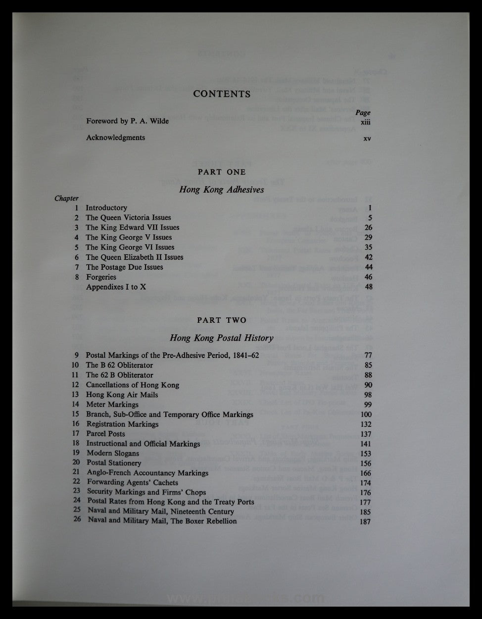 Webb, FW, The Philatelic and Postal History of Hong Kong and the ...