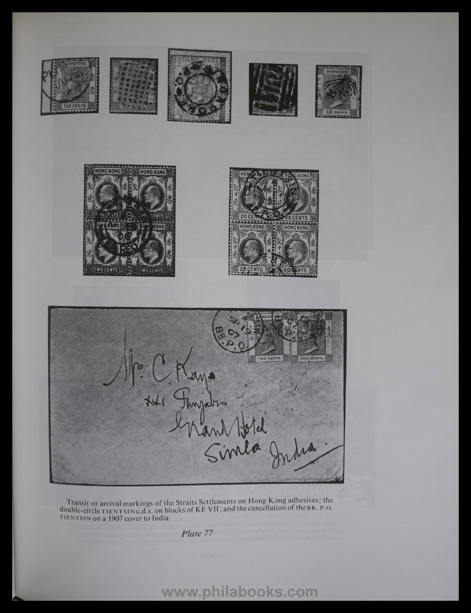 Webb, FW, The Philatelic and Postal History of Hong Kong and the ...