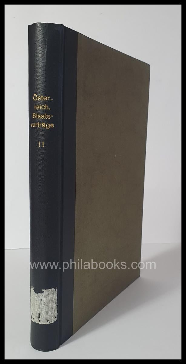 Bittner, L., Chronological Directory of the Austrian States ...