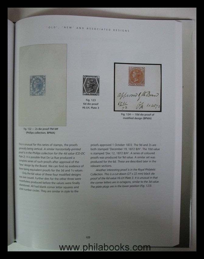 Galland/Louis, Great Britain Surface Printed Postage Stamps 1855 - ...