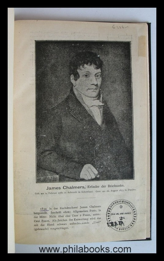 Finke, G., Geschichte des Penny-Porto-Systems und der Briefmarken, ...