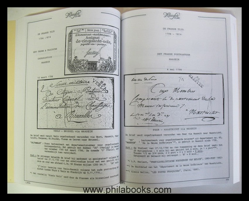 De Malpos Filatelist Association Maaseik (ed.), De Postgeschied ...